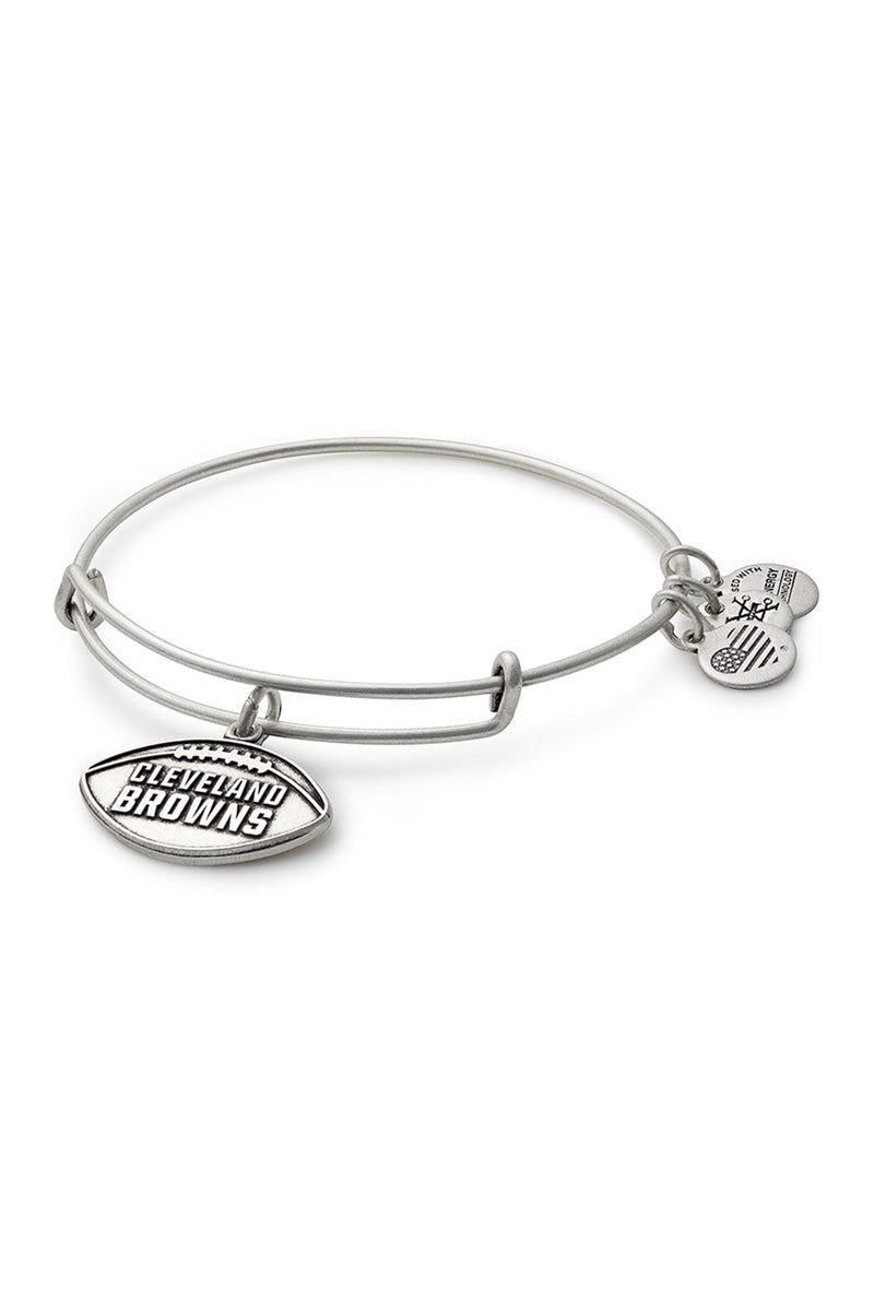 Cleveland Browns Football Charm Bangle