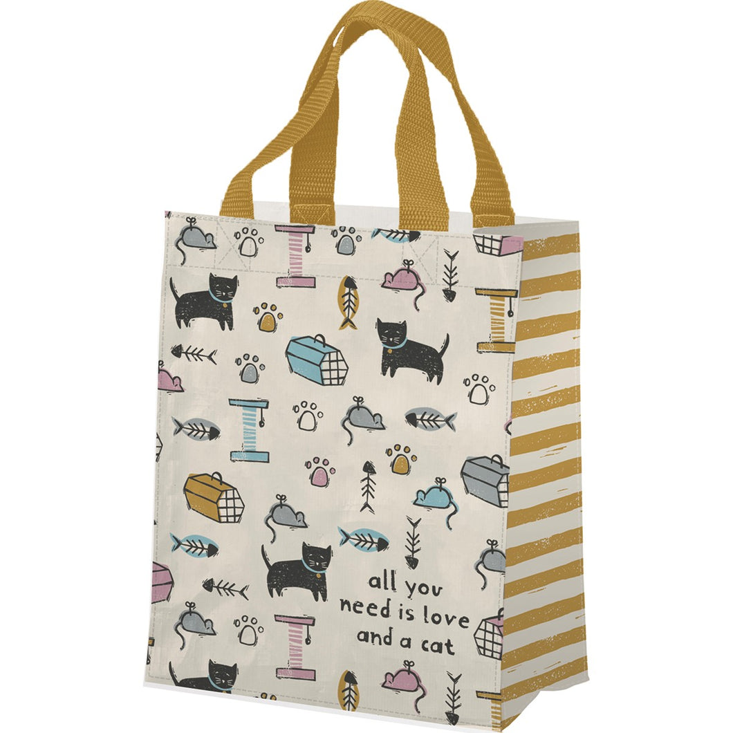 Daily Tote - All You Need Is Love And A Cat