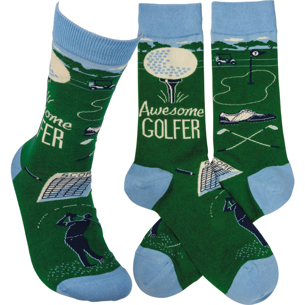 Socks - Awesome Golfer