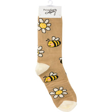 Load image into Gallery viewer, Bee You Box Sign And Sock Set
