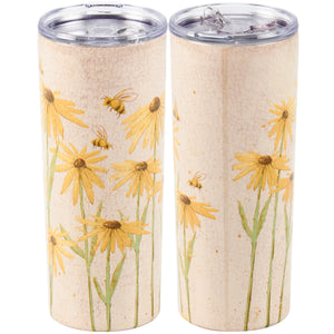 Coffee Tumbler - Daisies