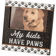 Load image into Gallery viewer, My Kids Have Paws Photo Frame
