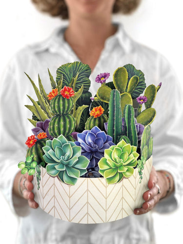 Cactus Garden - Pop Up Flower Bouquet