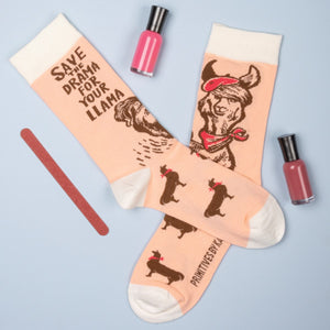 Socks - Save The Drama For Your Llama