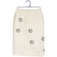 Load image into Gallery viewer, My Kids Have Paws Pawprint - Dish Towel
