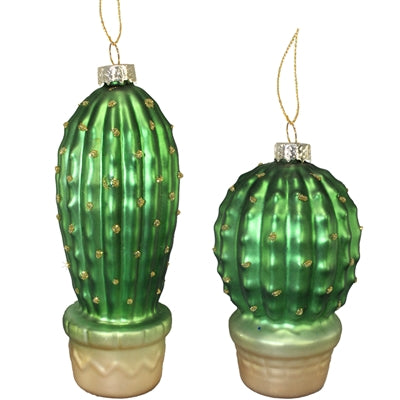 Potted Cactus Ornament Assorted