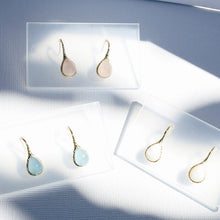 Load image into Gallery viewer, Gemstone Collection: Moonstone Stone Earrings
