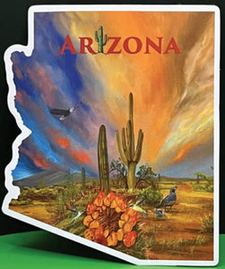 Arizona Sunset Sticker