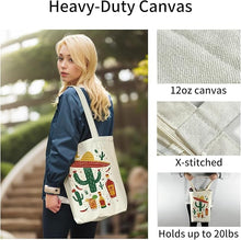 Load image into Gallery viewer, Arizona Themed Canvas Tote Bag
