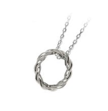 Load image into Gallery viewer, Bonded Together Sterling Silver Charm Necklace
