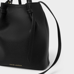 Celina Bucket Bag - Black