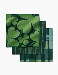 Clover Love Dishcloth Set of 3 by Geometry