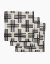 Load image into Gallery viewer, Cross Hatch Dishcloth Set of 3 by Geometry
