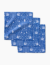 Load image into Gallery viewer, Hanukkah Sameach Dishcloth Set of 3 by Geometry
