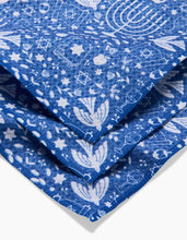 Load image into Gallery viewer, Hanukkah Sameach Dishcloth Set of 3 by Geometry
