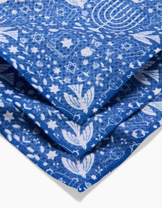 Hanukkah Sameach Dishcloth Set of 3 by Geometry