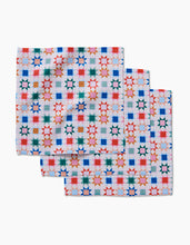 Load image into Gallery viewer, Patchwork Picnic Dishcloth Set of 3 by Geometry
