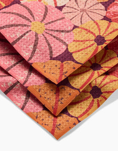 Spicy Pumpkins Dishcloth Set of 3 by Geometry