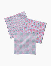 Load image into Gallery viewer, Spring Picnic Dishcloth Set of 3 by Geometry
