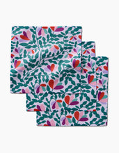 Load image into Gallery viewer, Spring Wavy Leaves Dishcloth Set of 3 by Geometry
