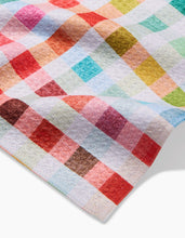 Load image into Gallery viewer, Woven Spring Plaid Dishcloth Set of 3 by Geometry
