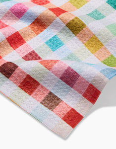 Woven Spring Plaid Dishcloth Set of 3 by Geometry