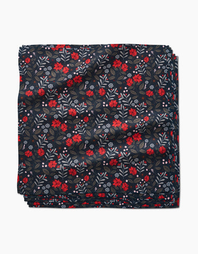 Holiday Floral Dishcloth Set of 3 by Geometry