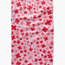 Load image into Gallery viewer, Dogwood Hearts Kitchen Tea Towel by Geometry
