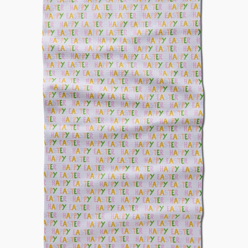 Easter Cheer Kitchen Tea Towel by Geometry