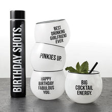 Load image into Gallery viewer, Flask Bottle - Birthday Shots
