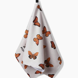 Flutter Love Kitchen Tea Towel by Geometry