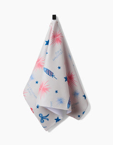 Freedom Kitchen Tea Towel by Geometry