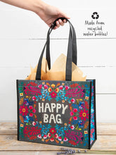 Load image into Gallery viewer, Large Tote - Happy Bag Charcoal
