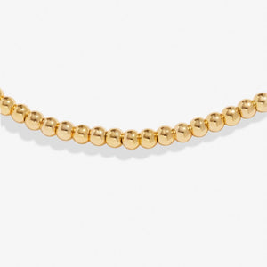 Gold Bead Stacking Bracelet - 2.5mm