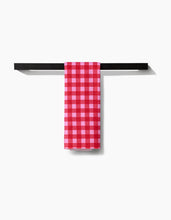 Load image into Gallery viewer, Cherry Gingham Luxe Hand Towel
