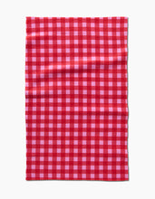 Load image into Gallery viewer, Cherry Gingham Luxe Hand Towel
