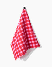 Load image into Gallery viewer, Cherry Gingham Luxe Hand Towel
