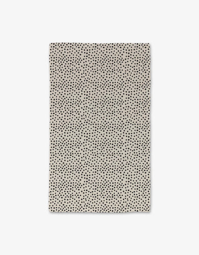 Dotty Tan Luxe Hand Towel by Geometry