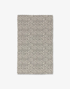 Dotty Tan Luxe Hand Towel by Geometry