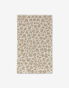 Light Leopard Luxe Hand Towel by Geometry