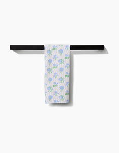 Spring Wave Luxe Hand Towel by Geometry