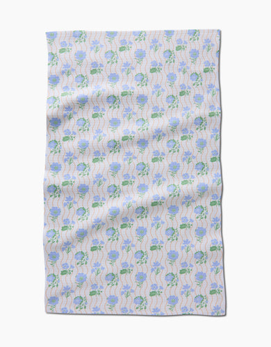 Spring Wave Luxe Hand Towel by Geometry