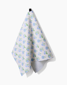 Spring Wave Luxe Hand Towel by Geometry