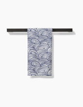 Load image into Gallery viewer, Waves in Motion Luxe Hand Towel by Geometry
