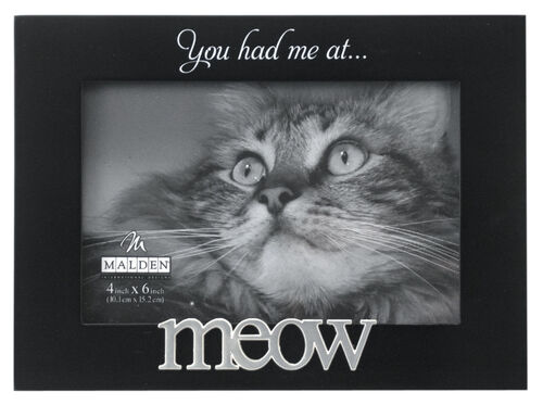 You Had Me At... Meow Photo Frame