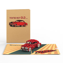 Load image into Gallery viewer, Happy Birthday Classic Car Lovepop Card
