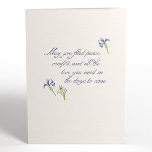 May You Find Peace and Comfort Sympathy Lovepop Card