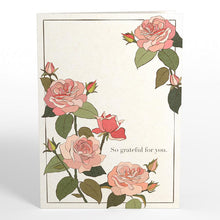 Load image into Gallery viewer, Mother&#39;s Day Grateful For You Roses Lovepop card
