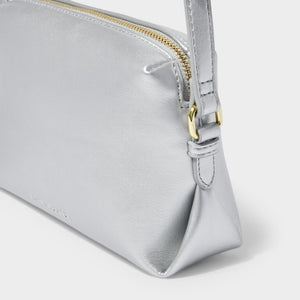 Lily Crossbody Bag - Silver