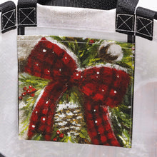 Load image into Gallery viewer, Market Tote - Winter Wreath
